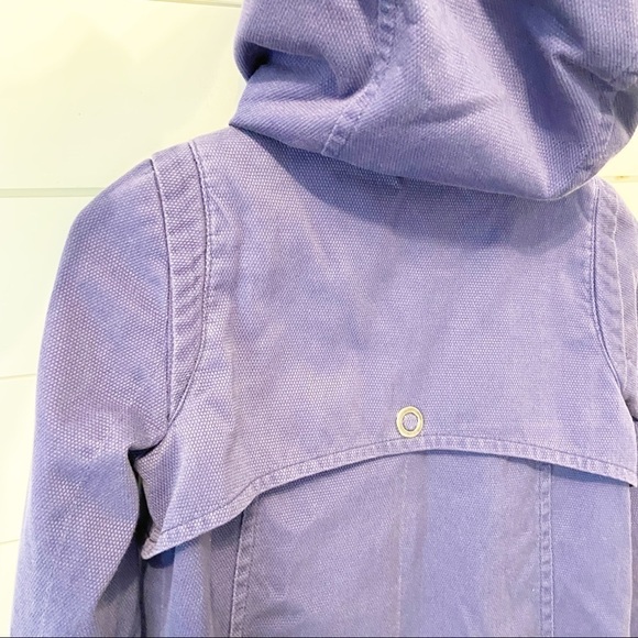 Tulle by Anthropologie | Purple Light Weight Hooded Jacket Size Small - Picture 9 of 14